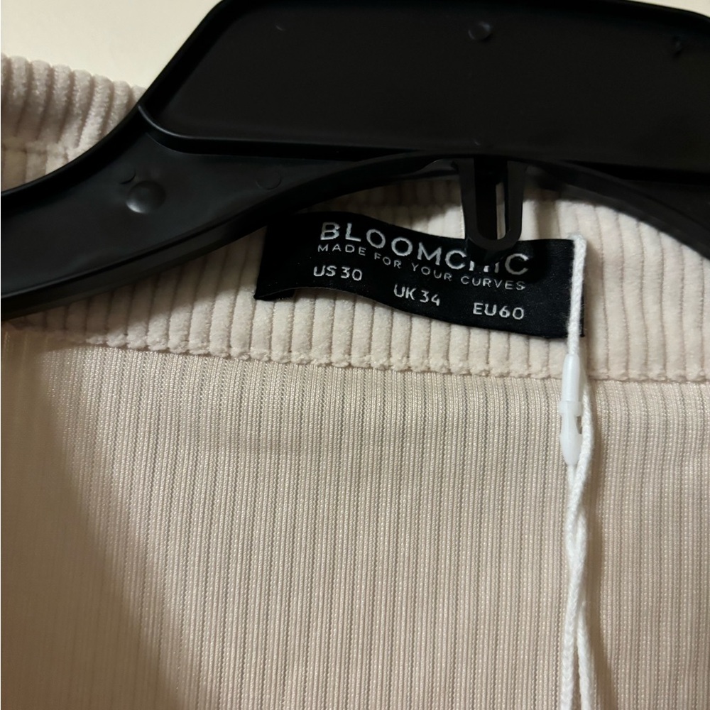Bloomchic Ruffle Hem Shacket - Picture 5 of 7